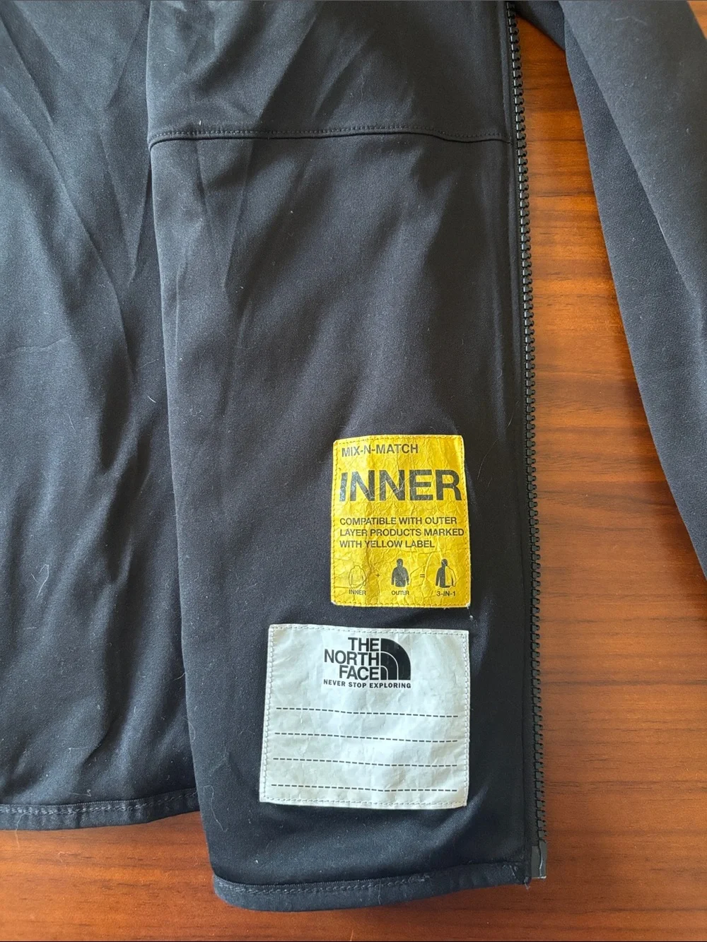 The North Face Black Teen Inner Shell Jacket